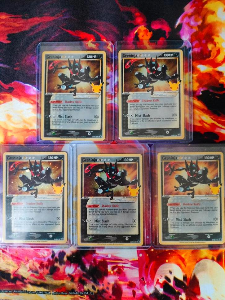 Greninja Gold star promo's, Hobby & Loisirs créatifs, Jeux de cartes à collectionner | Pokémon, Neuf, Plusieurs cartes, Foil, Enlèvement ou Envoi