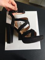Sandalen met hak, maat 37, Ophalen of Verzenden, Nieuw, Zwart
