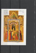 BLOKJE  EQUATORIAAL GUINEA -  Pasen 1973, Envoi, Affranchi, Autres thèmes