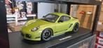 Porsche Cayman R 2012 Groen Metallic 1-18 GT Spirit, Hobby en Vrije tijd, Ophalen of Verzenden, Nieuw, Auto, Overige merken