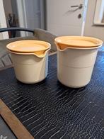 Setje suiker en melkkannetje tupperwaere, Ophalen, Zo goed als nieuw
