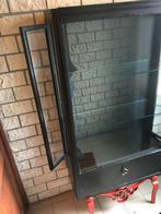 Antieke Vitrinekast, Huis en Inrichting, Kasten | Vitrinekasten, Ophalen, Gebruikt, 50 tot 100 cm, Metaal