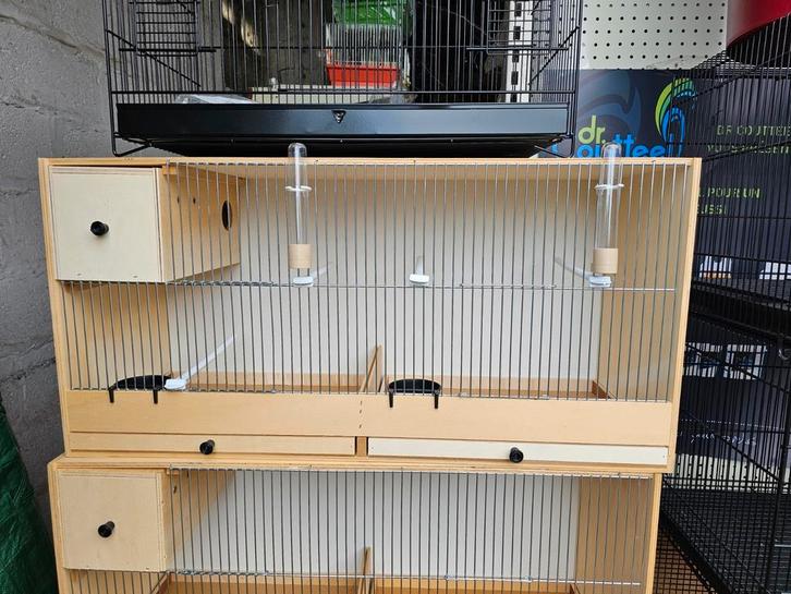 Houten Kweekkooi 80cm Met Inschuif Nestblok, Dieren en Toebehoren, Vogels | Hokken en Kooien, Nieuw, Ophalen