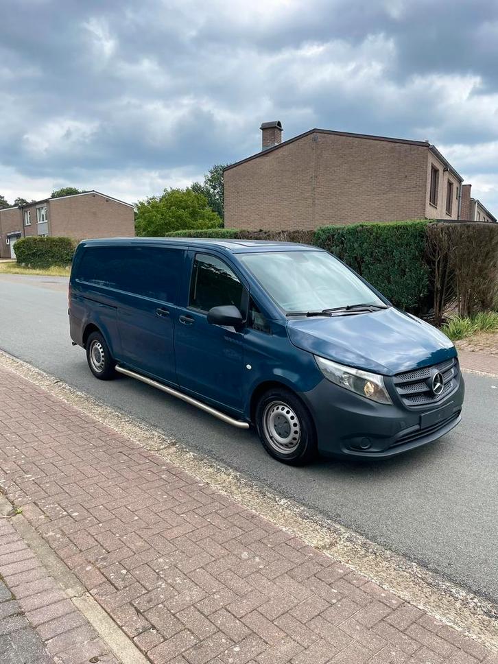 Mercedes Vito 111 Cdi extra lang camera airco navigatie…, Auto's, Mercedes-Benz, Bedrijf, Vito, ABS, Achteruitrijcamera, Airbags