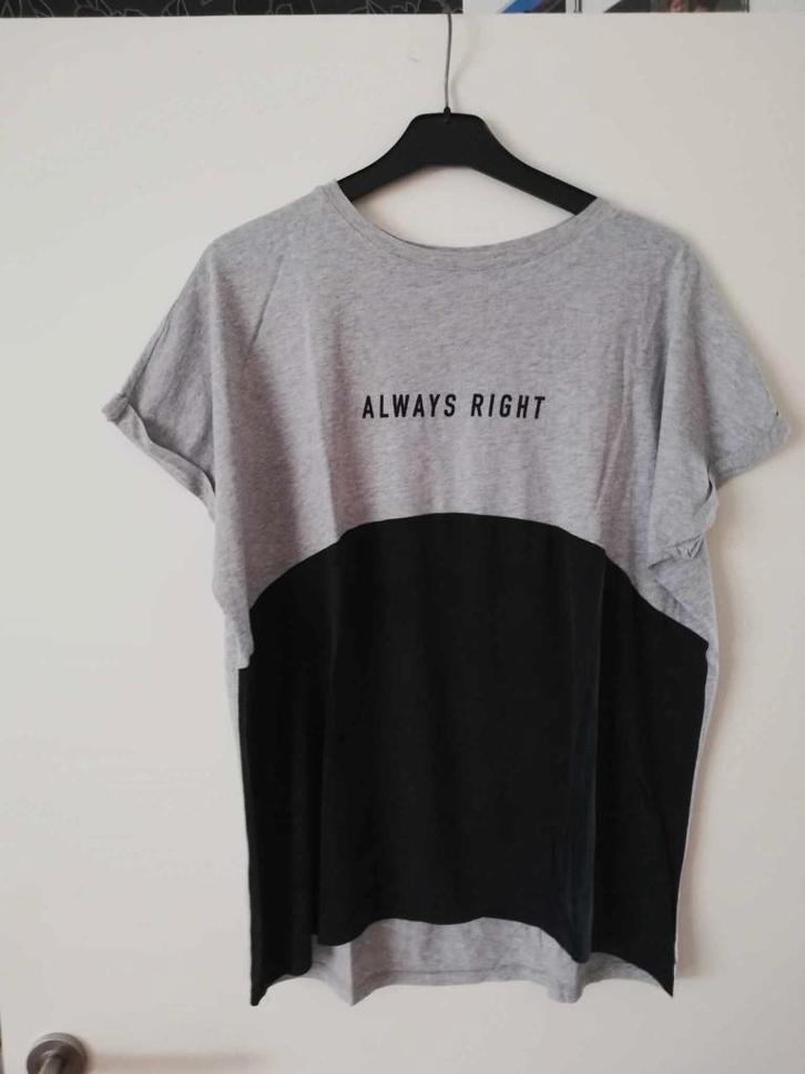 T-shirt « ALWAYS RIGHT », taille S, soldes !, Enfants & Bébés, Vêtements enfant | Taille 176, Comme neuf, Garçon ou Fille, Chemise ou À manches longues