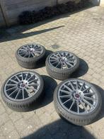 19 inch 8.5j 5x112 Et45 TEC Speedwheels AS2 met winterbanden, Auto-onderdelen, Gebruikt, Winterbanden, 235 mm, Band(en)