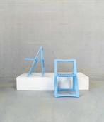 Aldo Jacober "Trieste" opvouwbare stoelen set van 2, Ophalen, Twee, Blauw, Nieuw