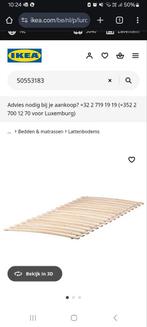 Lattenbodem 180cmx200cm, Huis en Inrichting, Slaapkamer | Matrassen en Bedbodems, Ophalen, Zo goed als nieuw