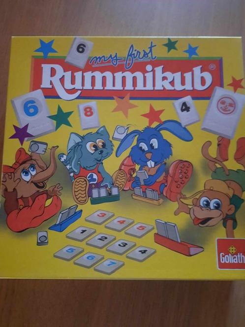 Spel 'My first Rummikub', Hobby en Vrije tijd, Gezelschapsspellen | Bordspellen, Zo goed als nieuw, Ophalen