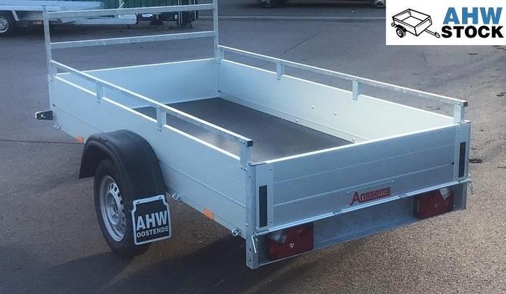 bak aanhangwagen - ongeremd - anssems, Auto diversen, Aanhangers en Bagagewagens, Zo goed als nieuw, Ophalen