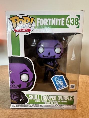 Pop Fortnite 438 Skull Trooper (paars), exclusief voor Funko beschikbaar voor biedingen