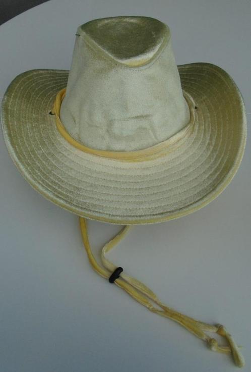 HOED COWBOYHOED ZACHT GEEL MT. 57 GOEDE KWALITEIT NIEUW, Kleding | Dames, Hoeden en Petten, Nieuw, Hoed, 56 of 57 cm (M, 7 of 7⅛ inch)