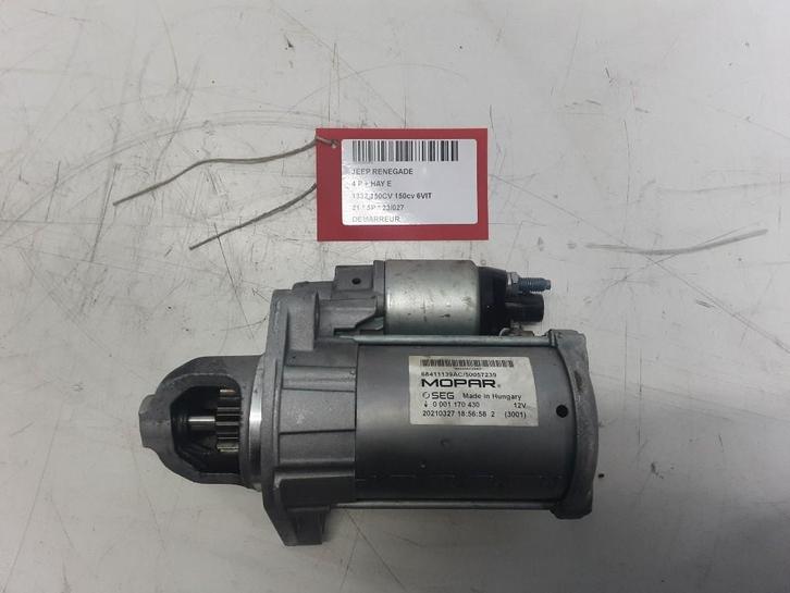 STARTMOTOR Jeep Renegade (BU) (01-2014/12-2018) (0001170430), Auto-onderdelen, Motor en Toebehoren, Jeep, Gebruikt