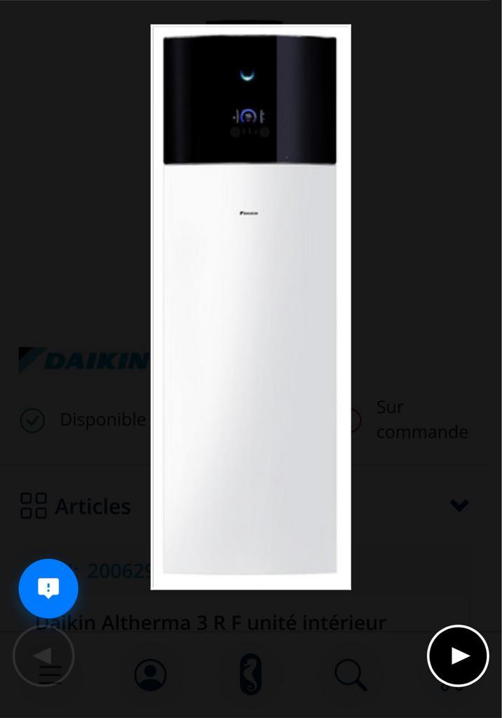 Daikin Altherma warmtepomp set ERGA06DAV3 + boiler, Auto-onderdelen, Airco en Verwarming, Ophalen