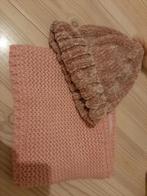 Bonnet et écharpe roses, C&A, Enlèvement ou Envoi, Comme neuf, 134 à 140