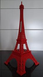 Rode metalen Eiffeltoren Merci Gustave., Ophalen of Verzenden, Zo goed als nieuw