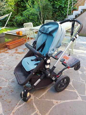 Bugaboo Cameleon 3 avec BuggyBoard Lascal et accessoires, Avec nacelle, Bugaboo, Enlèvement, Utilisé