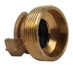 Gk-snelkoppeling met aansl. uitwend. draad 1 1/2inch messing, Doe-het-zelf en Bouw, Buizen en Afvoer, Ophalen of Verzenden, Nieuw