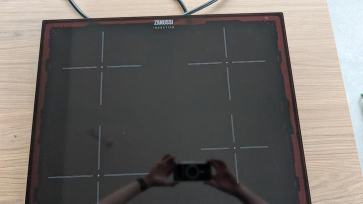 Zanussi kookplaat zitn644k, Elektronische apparatuur, Kookplaten, Zo goed als nieuw, Inbouw, Inductie, 4 kookzones, Ophalen