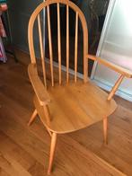 Vintage spijlen Scandinavische stoel, Ophalen of Verzenden