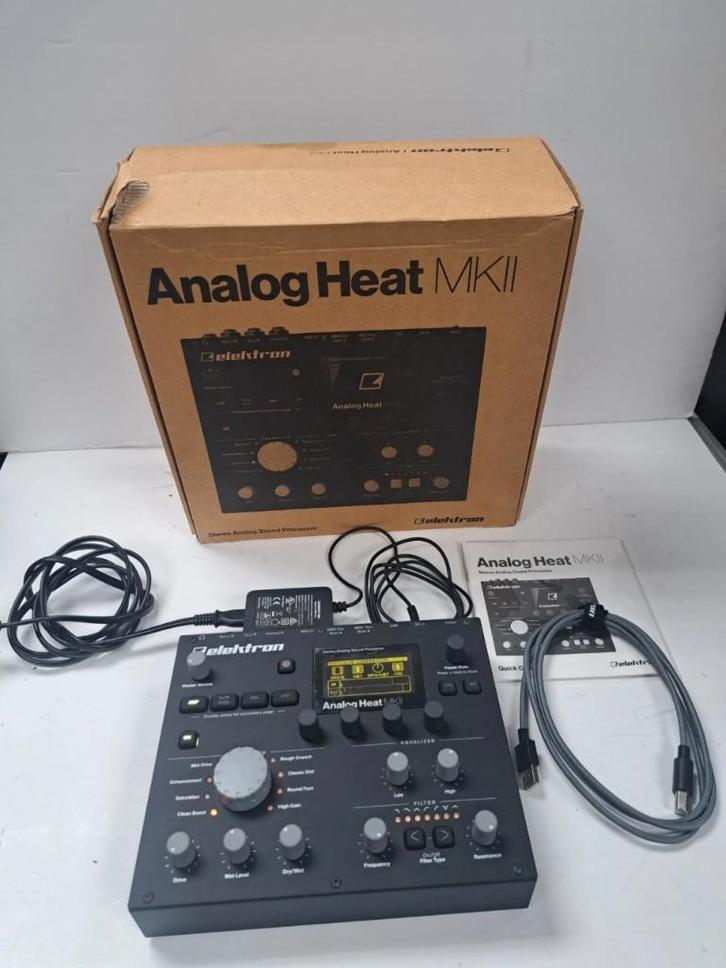 Processeur stéréo Elektron Analog Heat MKII, Musique & Instruments, Effets, Utilisé, Enlèvement ou Envoi