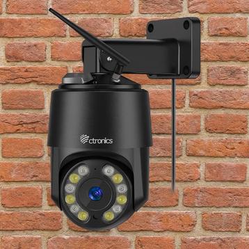4K 8MP Caméra Surveillance Extérieure WiFi 2,4/5GHz, Ctronic, Enlèvement ou Envoi, Comme neuf