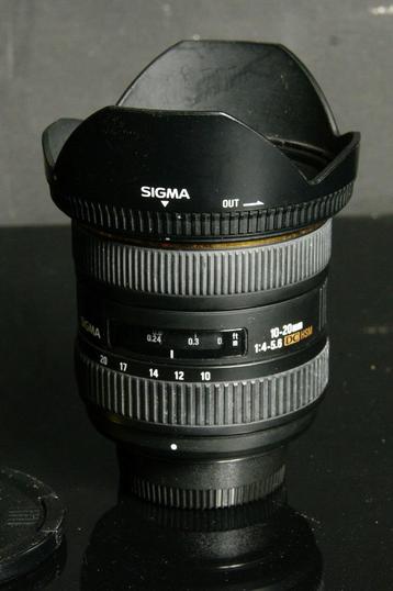 Sigma 10-20 voor Nikon DX