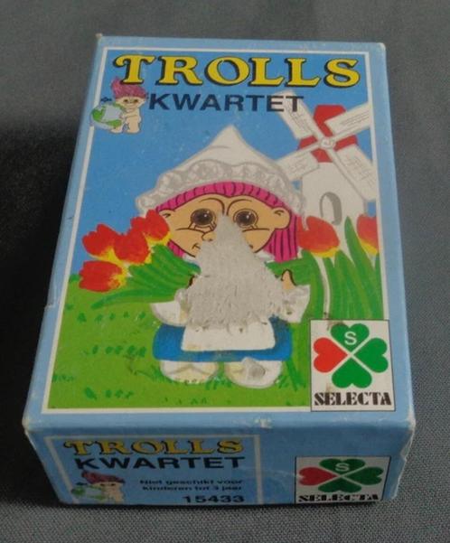 RUSS TROLLS KWARTET 1992 Vintage Selecta SPEL KAARTSPEL Quar, Hobby en Vrije tijd, Gezelschapsspellen | Kaartspellen, Zo goed als nieuw