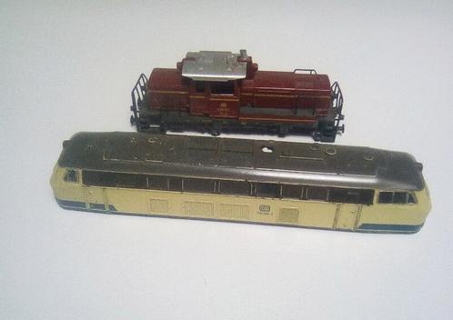 verkoopt 2 DB H0-carrosserieën (niet NMBS), Hobby en Vrije tijd, Modeltreinen | H0, Gebruikt, Locomotief, Gelijkstroom of Wisselstroom