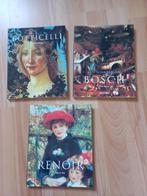 Taschen kunstboeken : Botticelli, Bosch, Renoir, Ophalen of Verzenden, Zo goed als nieuw, Schilder- en Tekenkunst