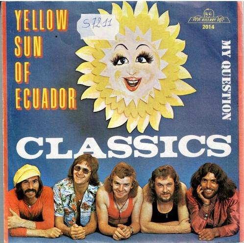 Vinyl, 7"   -   Classics* – Yellow Sun Of Ecuador, CD & DVD, Vinyles | Autres Vinyles, Autres formats, Enlèvement ou Envoi