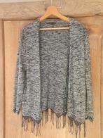 Vestje (donkerblauw/grijs) maat S, Ophalen of Verzenden, Zo goed als nieuw, Maat 36 (S), Grijs