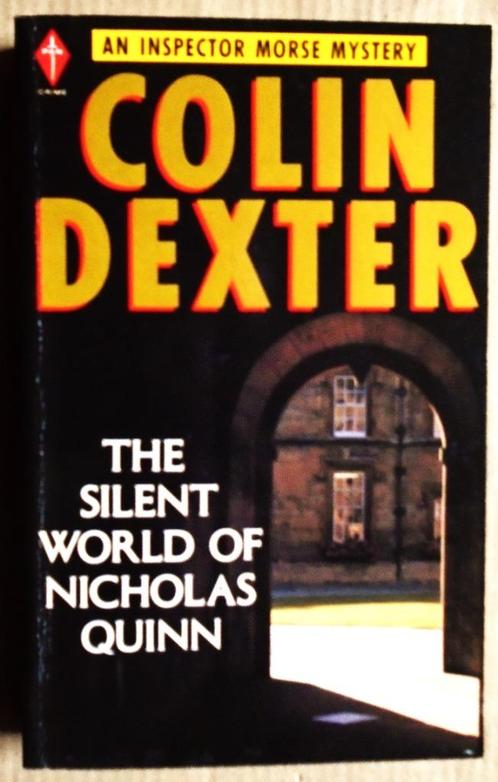 Inspector Morse - The silent World of Nicholas Quinn - 1978, Livres, Policiers, Utilisé, Enlèvement ou Envoi