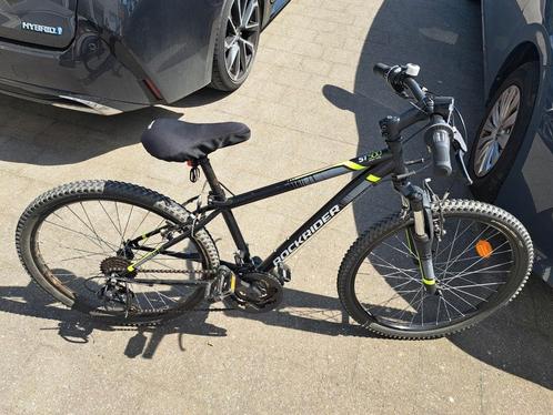 Rockrider mountainbike 24" - jongens, Fietsen en Brommers, Fietsen | Crossfietsen en BMX, Gebruikt, 20 tot 24 inch, Aluminium