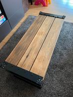 Salontafel (massief hout), Minder dan 50 cm, 100 tot 150 cm, Ophalen of Verzenden, Zo goed als nieuw