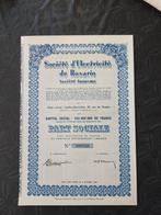 Société d' Électricité de Rosario,, Postzegels en Munten, Aandelen en Waardepapieren, Ophalen of Verzenden