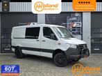 Mercedes Sprinter bestel 316 2.2 CDI L2H1|DC|4X4|, Auto's, Bestelwagens en Lichte vracht, Gebruikt, 4 cilinders, Wit, Navigatiesysteem