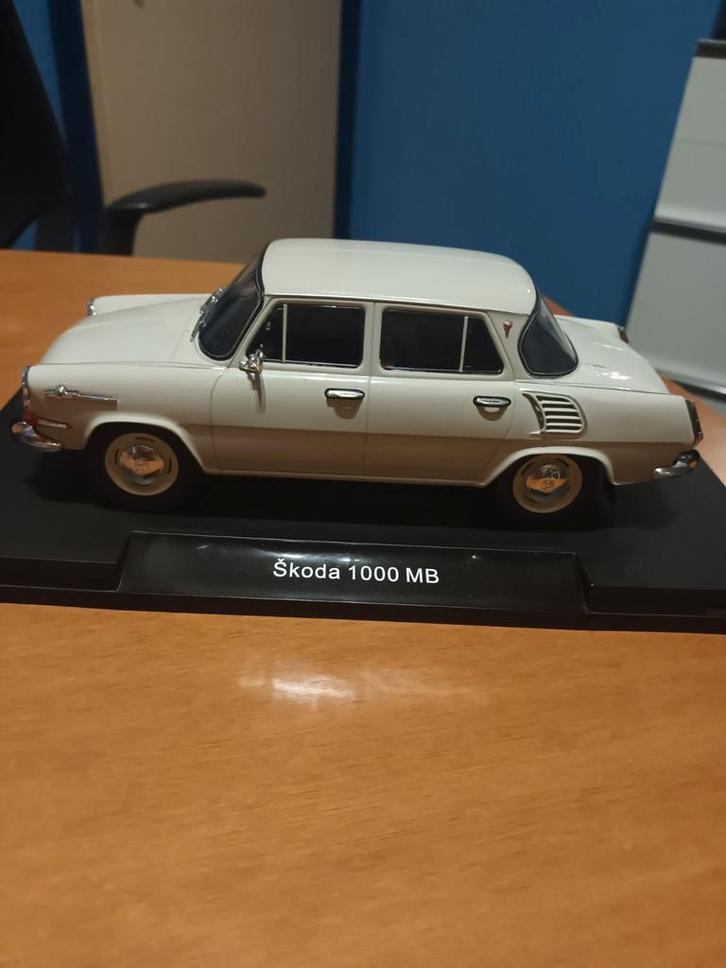 Skoda 1000mb, modèle réduit 1.18., Hobby & Loisirs créatifs, Voitures miniatures | 1:18, Enlèvement ou Envoi