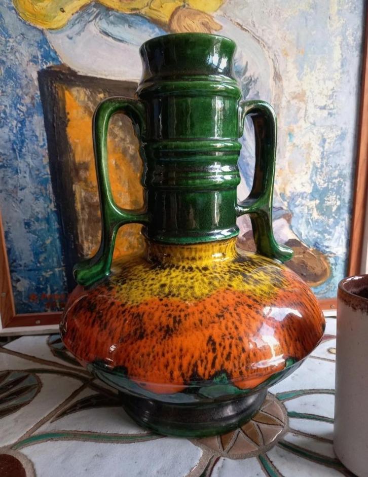 Pied de lampe en céramique West Germany Walter Gerhards, Antiek en Kunst, Antiek | Keramiek en Aardewerk, Ophalen of Verzenden