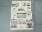 ancienne affiche sport Fete gymnastique 1947 Berne, Verzamelen, Ophalen of Verzenden, Gebruikt, Rechthoekig Staand, Sport