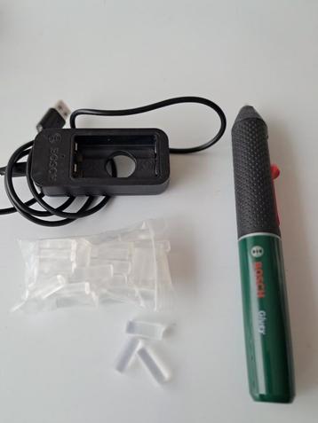 lijmpistool oplaadbaar bosch, Enlèvement ou Envoi, Utilisé, Outillage ou Accessoires