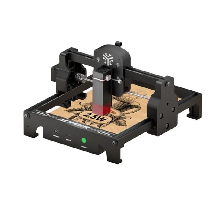 Mini Draagbare Lasergraveermachine 2,5W - Hoge Precisie, Hobby en Vrije tijd, Elektronica-componenten