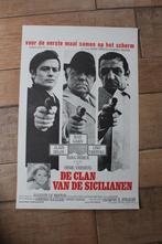 filmaffiche Alain Delon le clan des siciliens filmposter, Verzamelen, Rechthoekig Staand, Ophalen of Verzenden, Zo goed als nieuw