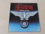 Saxon – Wheels Of Steel, Cd's en Dvd's, Vinyl | Hardrock en Metal, Ophalen of Verzenden, Zo goed als nieuw