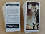 Australia complete set 48 chromos Lyons Tea 1959, Ophalen of Verzenden, 1940 tot 1960, Buitenland