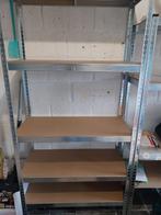 2x metalen opbergrek stellingkast, Antiek en Kunst, Antiek | Meubels | Kasten, Ophalen
