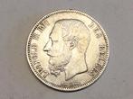 België 5 Frank 1868 positie B zilver, Postzegels en Munten, Munten | België, Ophalen of Verzenden, Zilver
