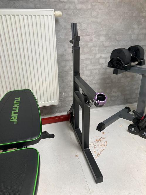 Home gym: Gorilla Sports squat rack, ATX drop blocks, Sports & Fitness, Équipement de fitness, Comme neuf, Enlèvement