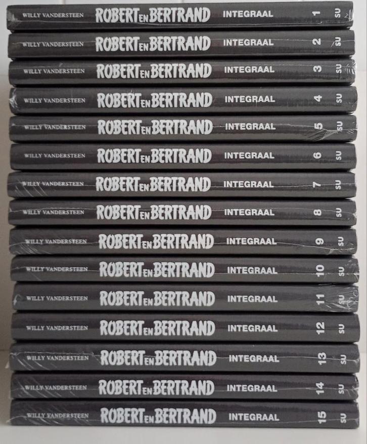 Robert en Bertrand Complete Integraal Deluxe Geseald, Boeken, Stripverhalen, Nieuw, Ophalen of Verzenden