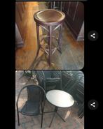 Te koop horecameubilair lot partij cafe bar tuin terras, Huis en Inrichting, Ophalen of Verzenden, Zo goed als nieuw